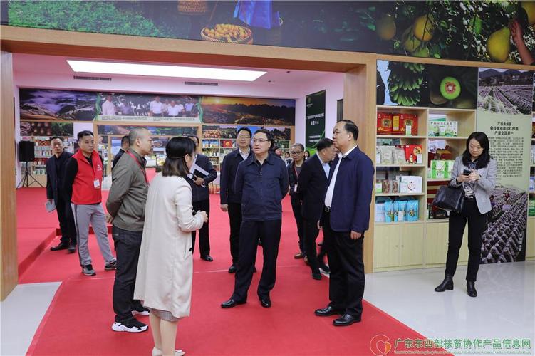广州市常务副市长陈志英一行莅临广东东西部扶贫协作产品交易市场参观